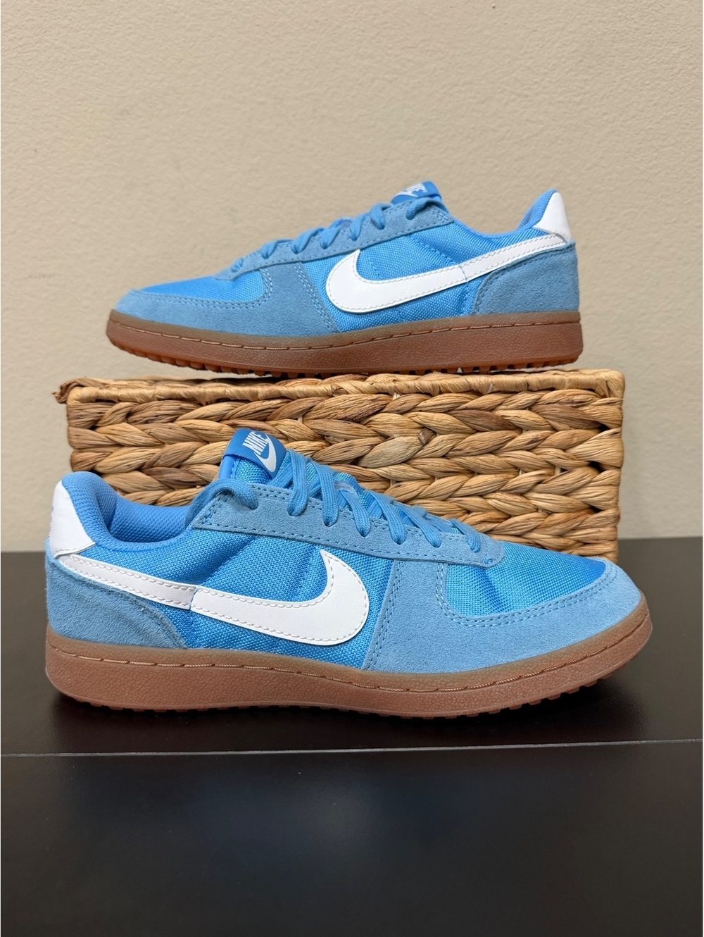 Size 7Y/8.5 Womem - Nike Field General 82 GS “University Blue”